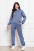 'Sarah' Long Sleeve Hoodie and Pants Set - Celes Fashion